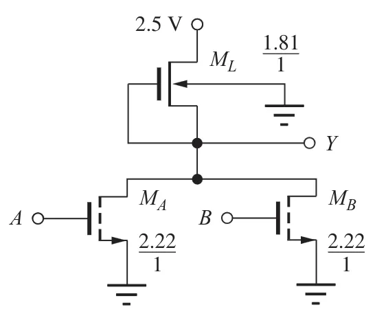 Circuito NOR